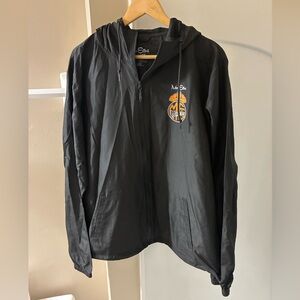 Max Effort Muscle Performance Hooded Windbreaker Jacket